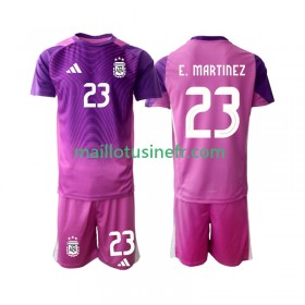 Maillot de Foot Argentine Emiliano Martinez 23 Gardien Domicile 2025 - Enfant